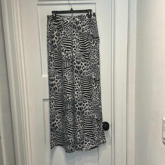 the Swank Pants - Zebra viscose crepe pant - medium. The Swank store in Australia